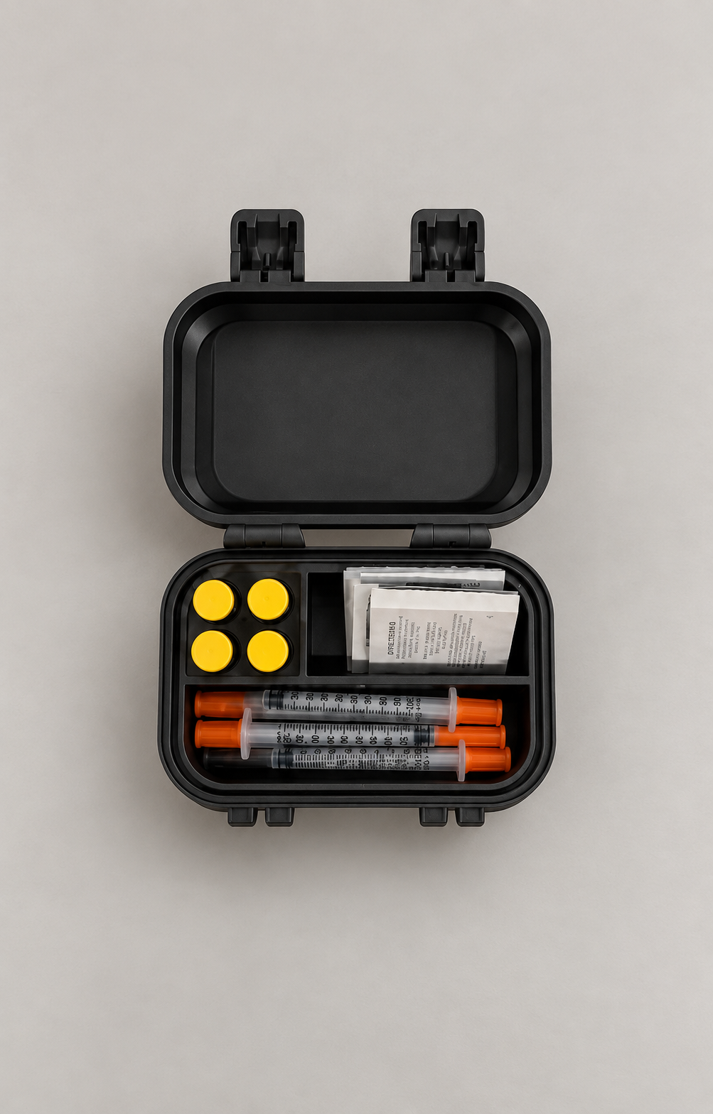 Vial travel kit